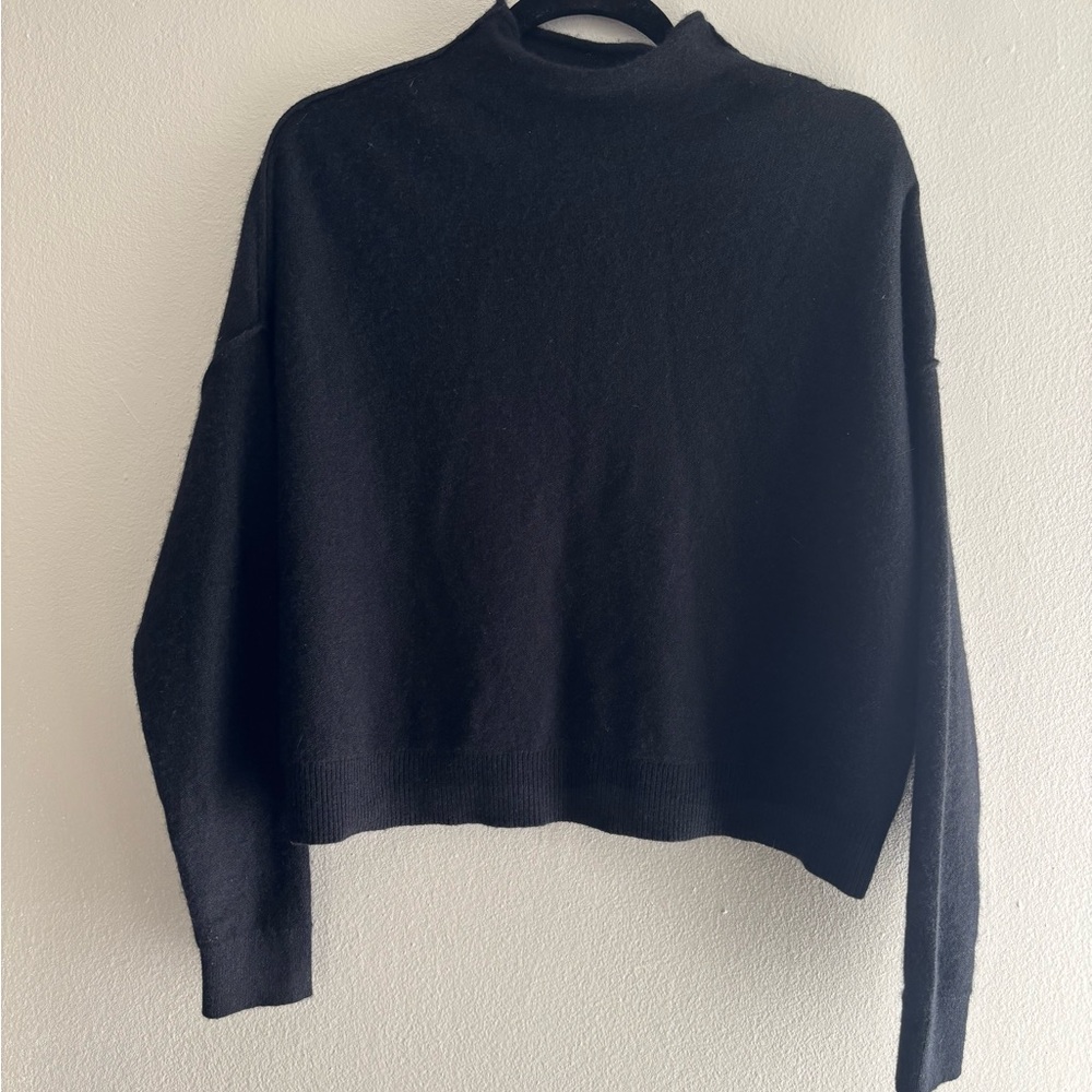 Pilcro Anthropologie Alani Cashmere Turtleneck Sweater - Picture 6 of 6